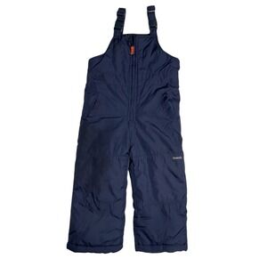 OshKosh B'gosh Toddler Snow Bibs 5T Navy Blue Insulated Ski Snow Pants